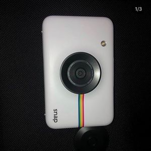 White Polaroid Camera